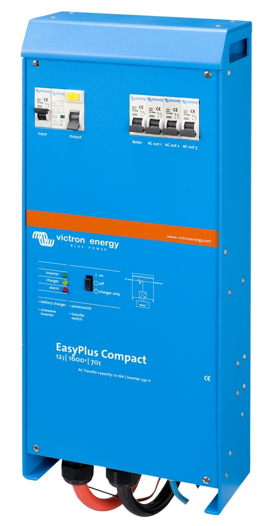 [119386] EasyPlus Compact 12/1600/70-16 230V VE.Bus*If 0, order CEP122160000* CEP121620000