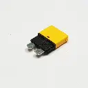 [110759] Circuit Breaker STD Blade Fuses ( auto reset ) 20A Yellow ( Single )   FU37-20.webp