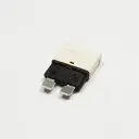 [110760] Circuit Breaker STD Blade Fuses ( auto reset ) 25A White-Clear ( Single )   FU37-25.webp