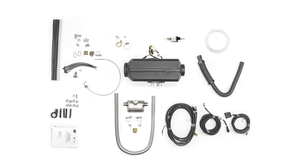 4kW Universal Diesel Heater Kit 12v