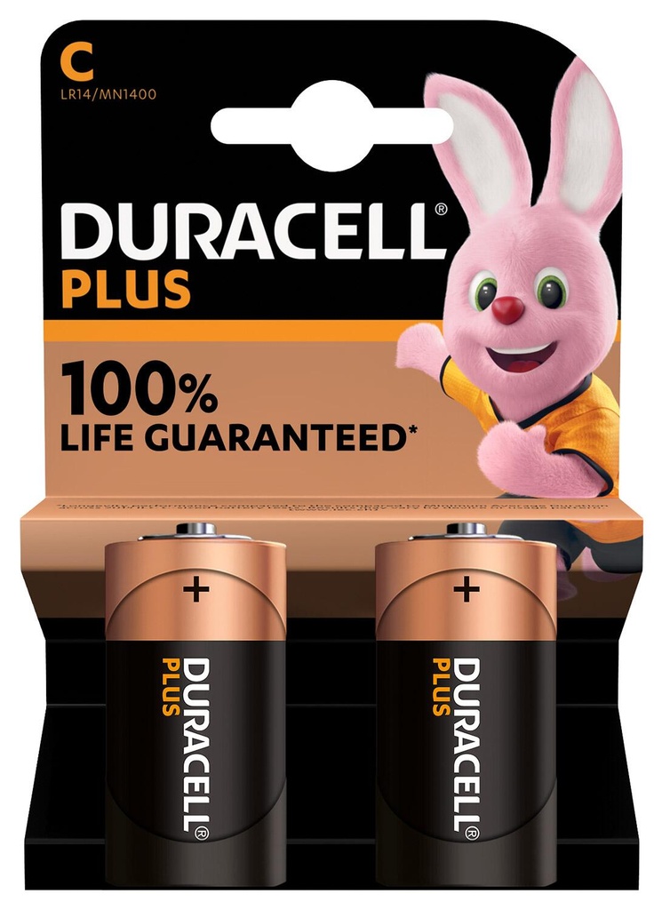 Duracell MN1400 C Power Plus x2    S3514