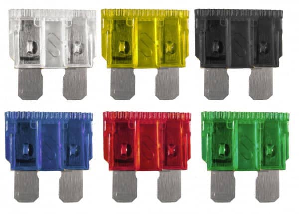 Standard Automotive Blade Fuse 2a Grey Single Fuse   FU2-2