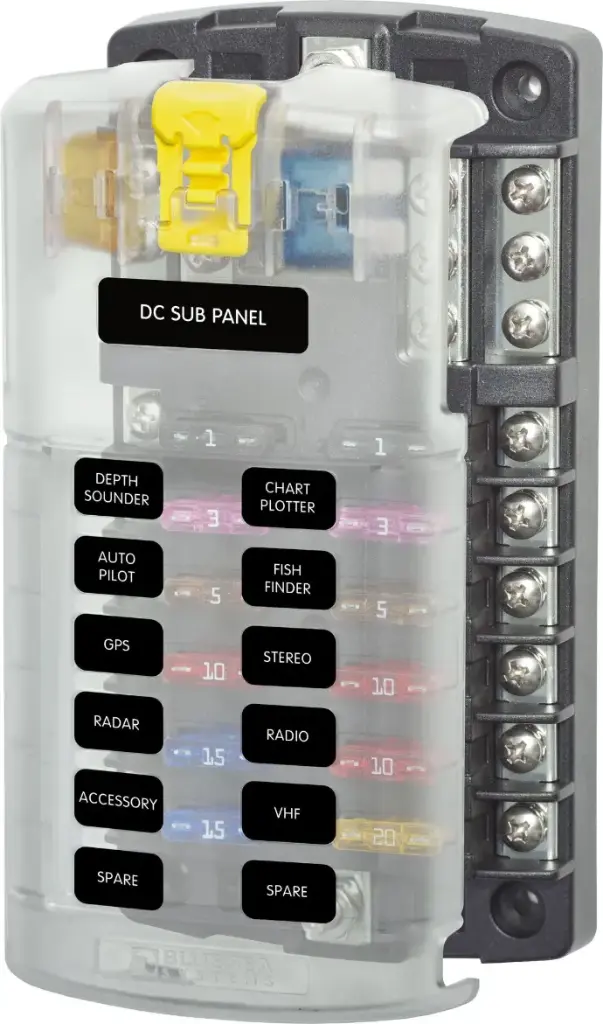 12 Way Dual Circuit Fuse Board    5026B-1