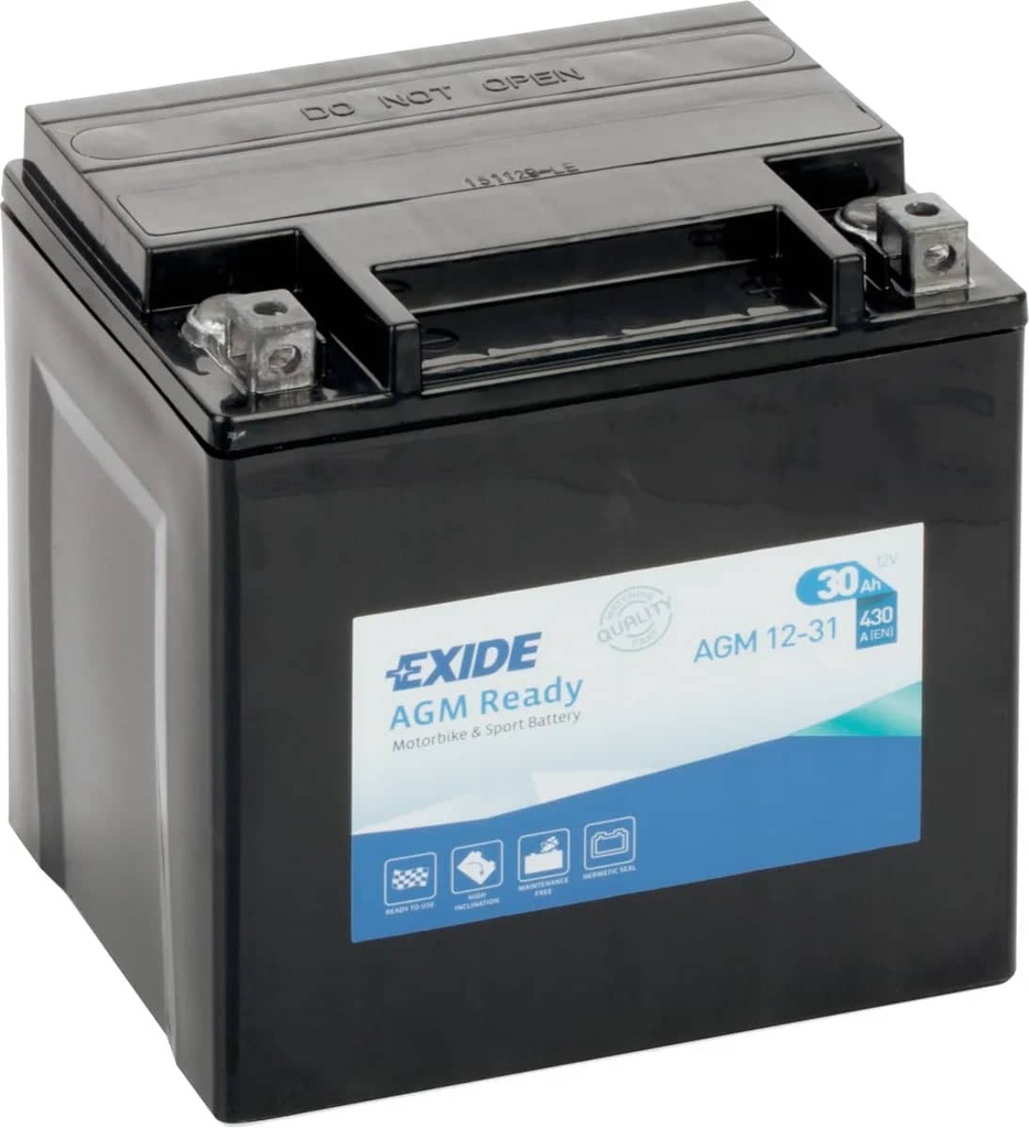 Exide AGM12-31 12V Motorcycle Battery ( 4990 )    AGM12-31