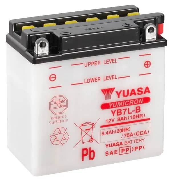 Yuasa YB7L-B ( DC )    YB7L-B( DC )