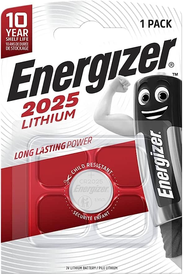 CR2025 Energiser    S359