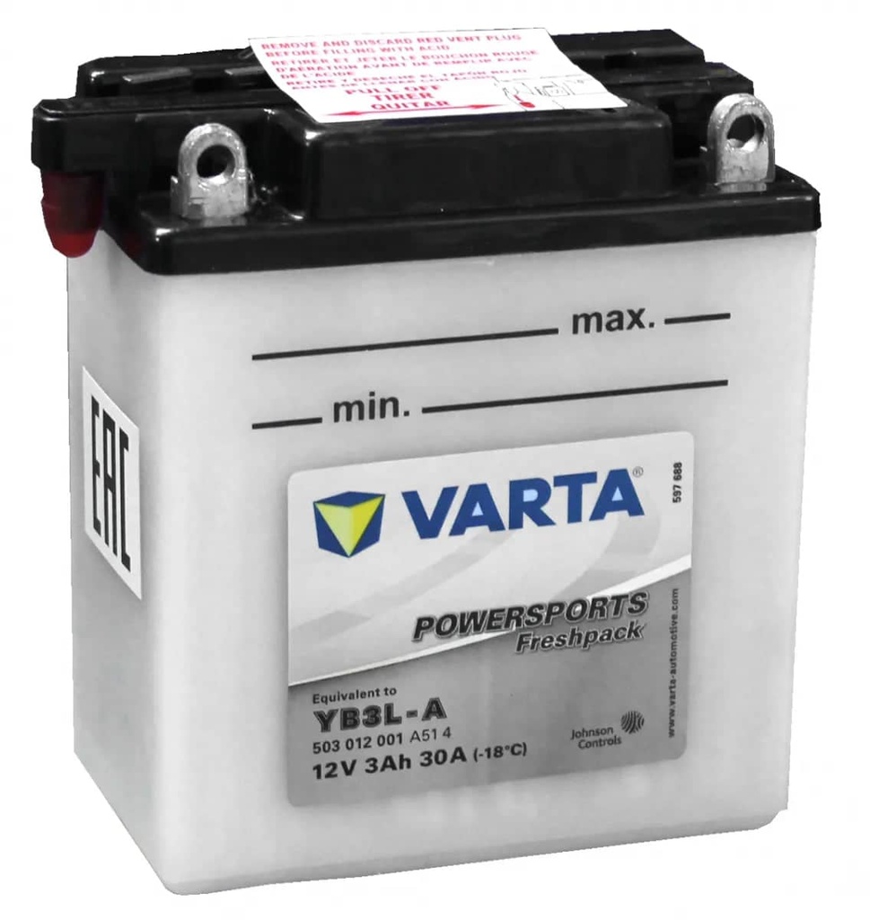 Varta YB3L-A