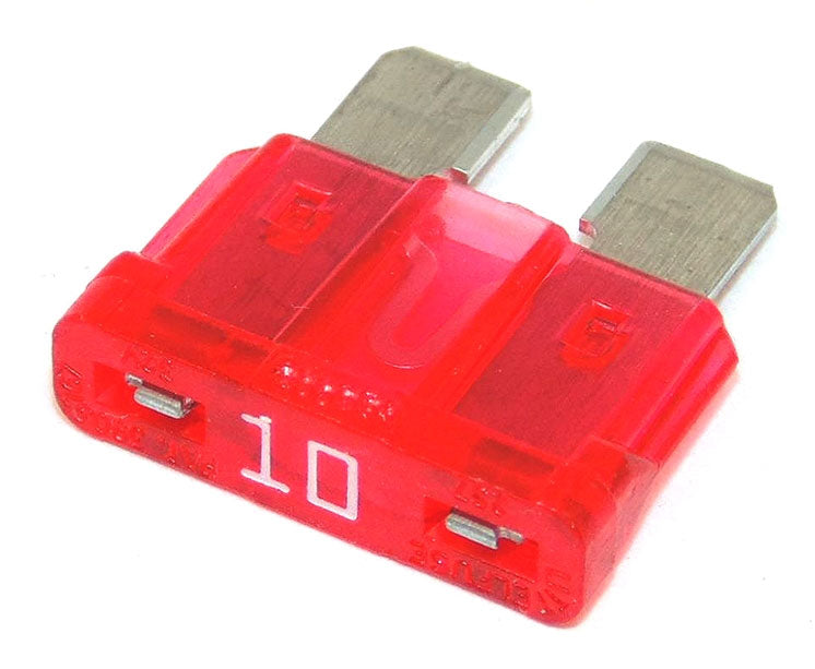 Mini Blade Fuse 10a Red Single Unit   FU6-10