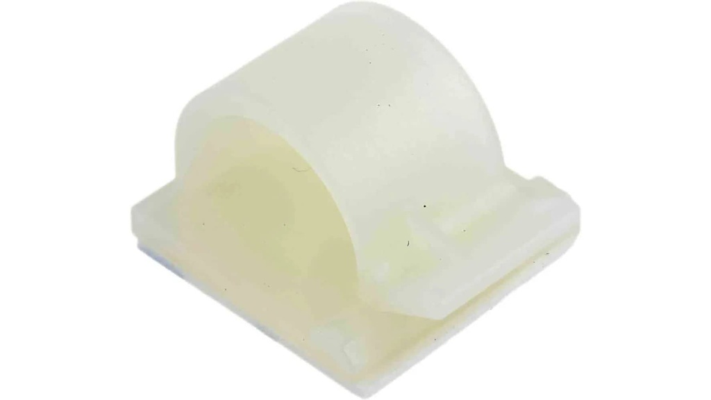 Self Adhesive Cable Clip 16mm White ( Single )    CCP3-W