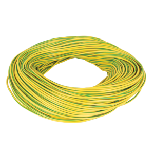 Centaur 3mm PVC Green / Yellow Sleeving (100m Hank)