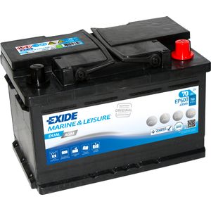 Exide EP600 Dual AGM Battery ( 067 ) 70Ah 760cca   EP600 **