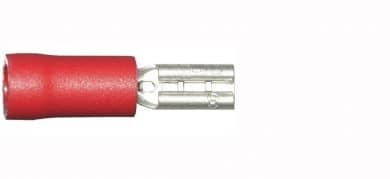 Red Female Spade 2.8mm/0.8mm Single Unit   WT1