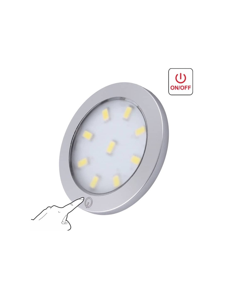 Orbit XL Master LED 3W - Aluminium Cool White 60K   ORBIT-XLM-AL-60K-01W