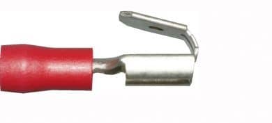 Red Piggy Back Connector 6.3mm Single Unit   WT55