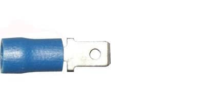 Blue Tab Male 4.8mm Single Unit   WT95