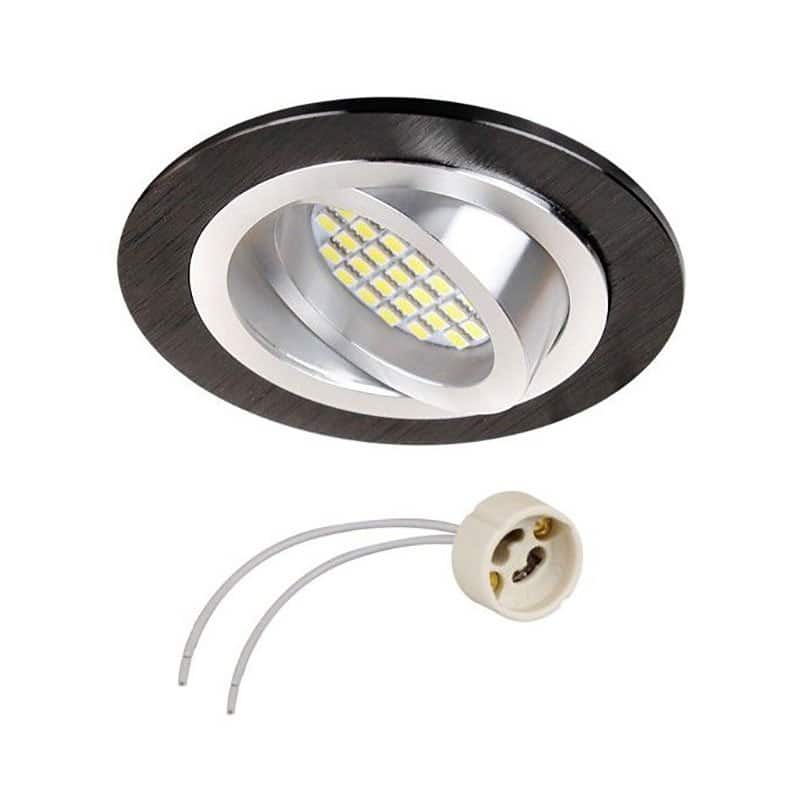 BRAVA Movable Down Light Black   BRAVA-CZ-01