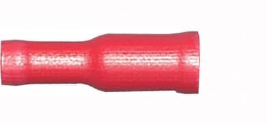 Red Bullet Receptacle 4.0mm Single Unit   WT66