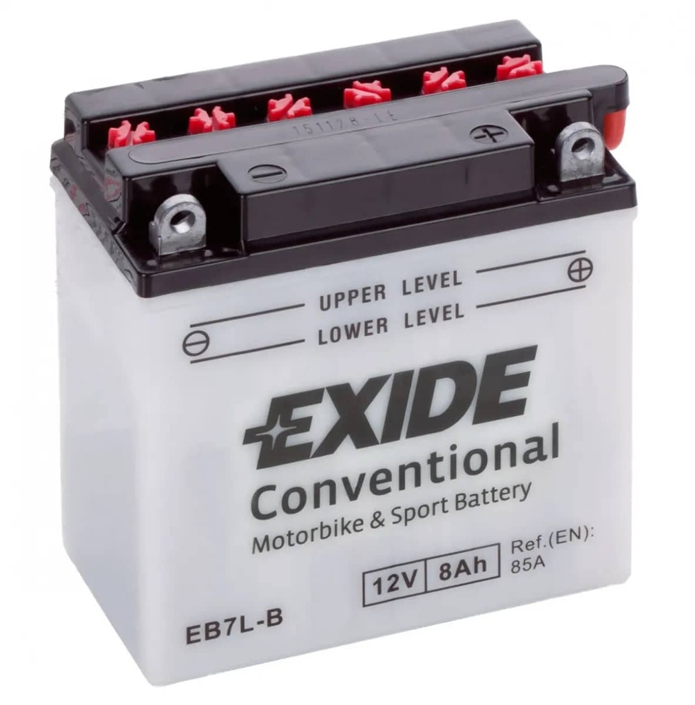 Exide EB7L-B 12V Motorcycle Battery ( YB7L-B ) 8Ah 85cca   EB7L-B