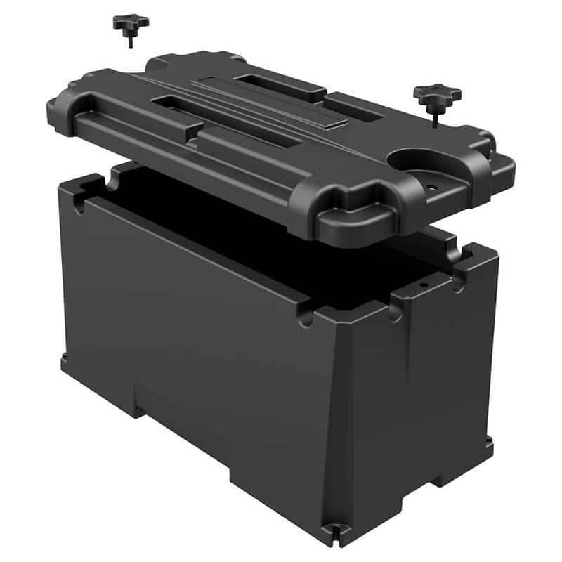 Noco - Battery Box Black GRP 4D 408 Snap Top   HM408