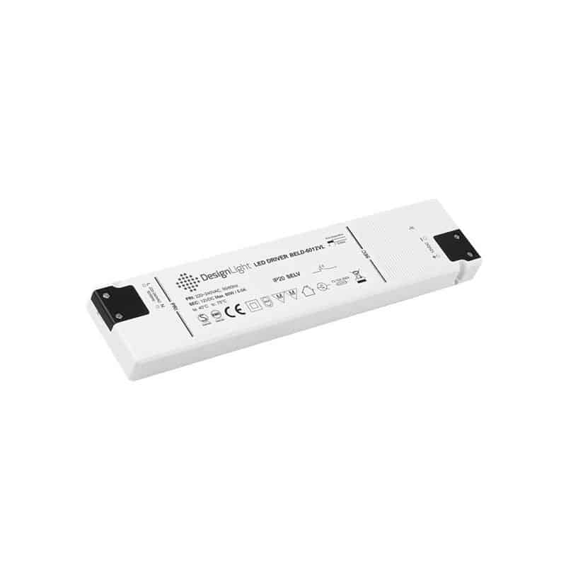 LED Driver Flat 12v 60W ( No Cables )    TRA-F-60W-T-02