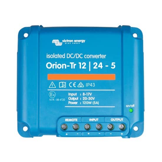 Victron Energy Orion-Tr DC-DC converter 12/24-5A (120W) Isolated   ORI122410110