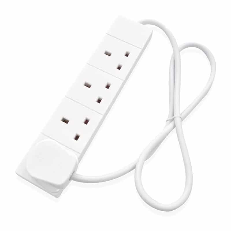 Cable Extension Socket 4 Way 13A x 2m    EC2