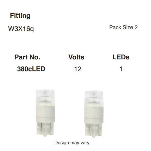 LED 380C Bulb ( 2 pack )    380CLED