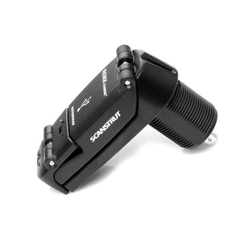 Scanstrut SC-USB-02 ROKK Charge+ Waterproof Dual USB Fast Charge Socket   SC-USB-02