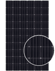 300w Poly Solar Panel Black    JAM6-K-300PR