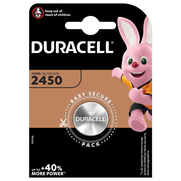 Duracell CR2450    CR2450DURB1