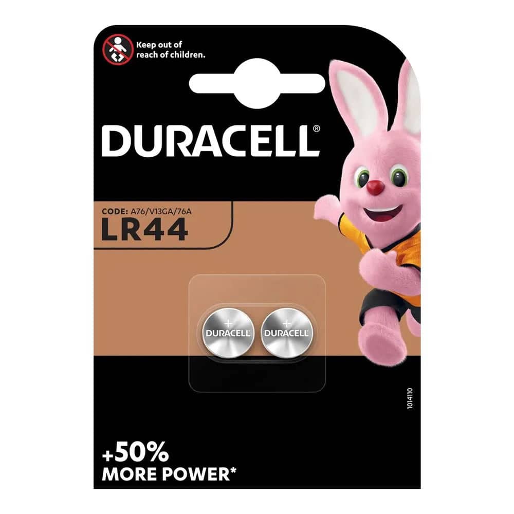 Duracell LR44 ( Pack of 2 )    LR44DURB2