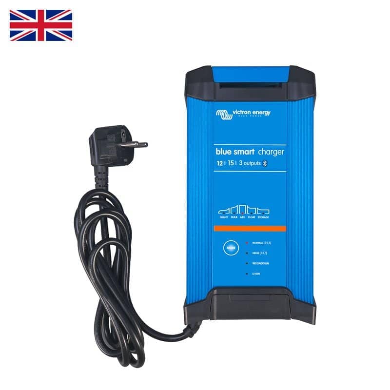 Victron Blue Smart IP22 Charger 12/15(3) 230V UK   BPC121544022