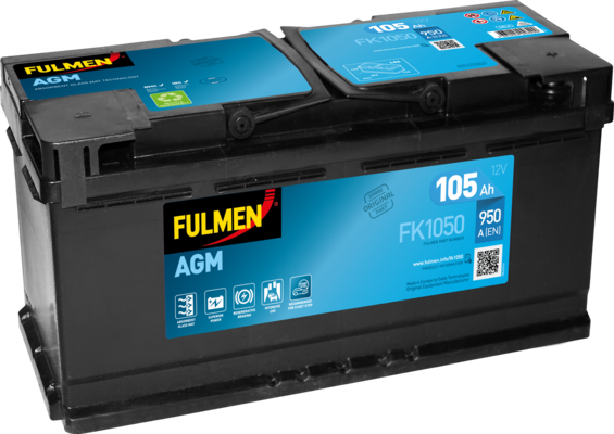 Fulmen AGM Start-Stop FK1050 020 105ah 950cca