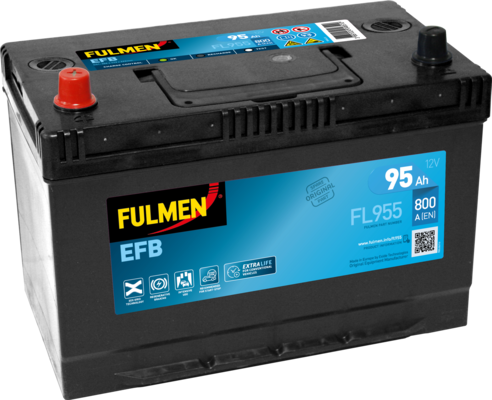 Fulmen EFB Start-Stop FL955 - 250 ( 334 ) 80ah 800cca   FL955 