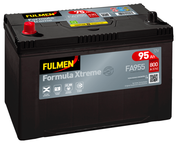 Fulmen Formula Xtreme FA955 - 250TE ( 334 ) 95ah 800cca   FA955