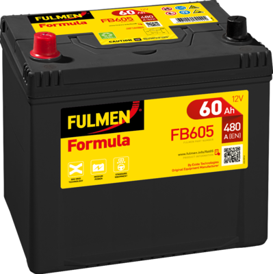 ** Fulmen Formula FB605 - 002SE ( 005R/014 ) 60ah 480cca   FB605