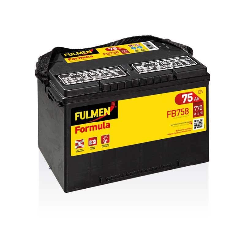 Fulmen Fulmen Formula FB758 - WG78SE American Front Terminal 75ah 770cca  FB758