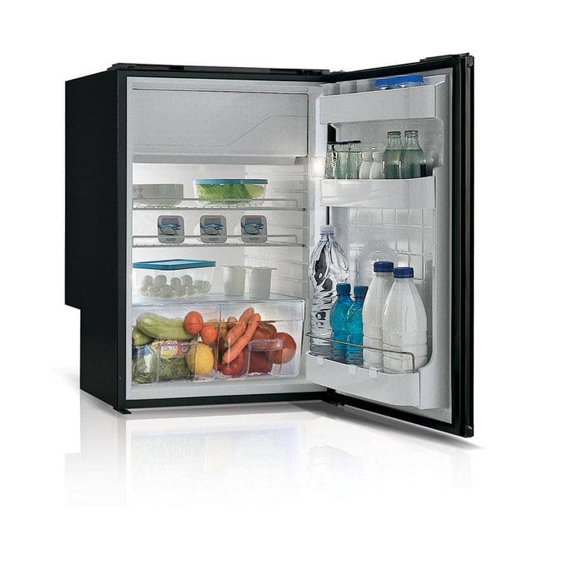 115L Black Fridge with Ice Box 12/24V Air Lock C115i  VFC115IBLAL-LED