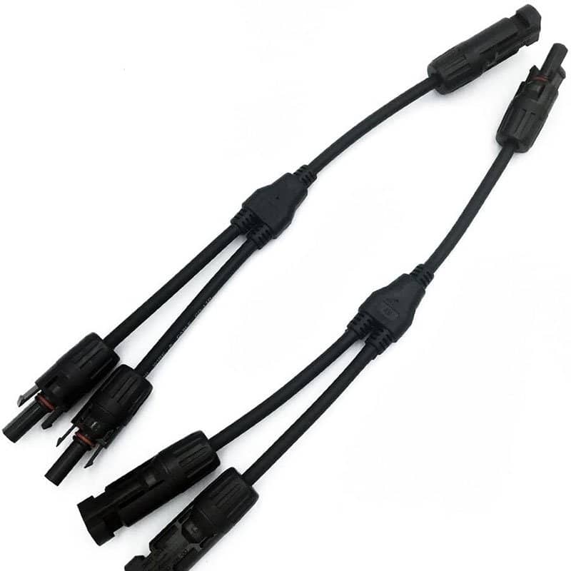 MC4 2Y Branch Connector ( Pair )  -  YJ-MC4B