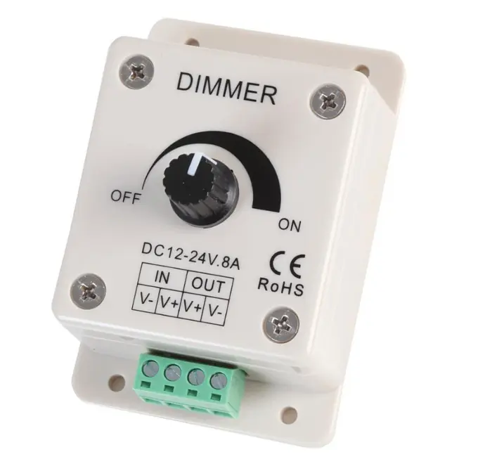 PWM LED Dimmer  5V 6V 12V or 24Vup to 8A    769-3189