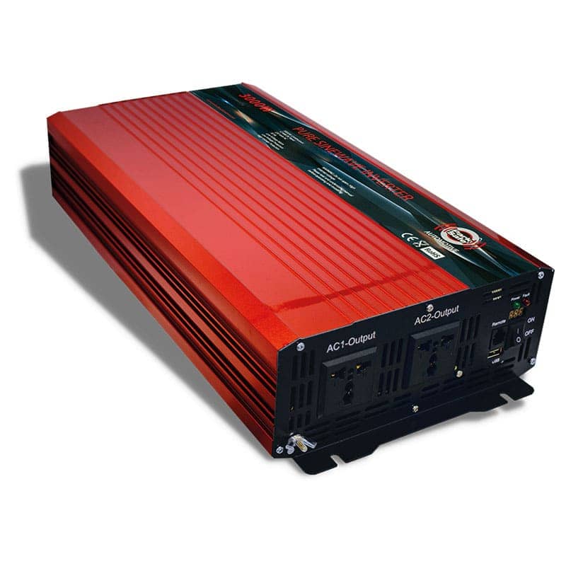 Power Inverter Pure Sine Wave 12V 3000W   PS2004-3K-12V