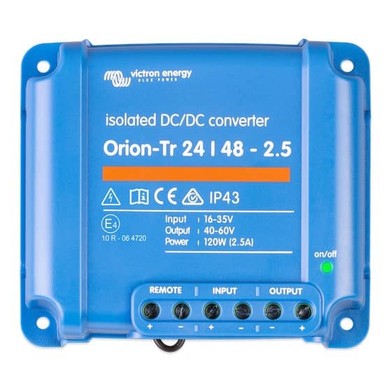 Victron Energy Orion-Tr DC-DC converter 24/48-2.5A (120W) Isolated   ORI244810110