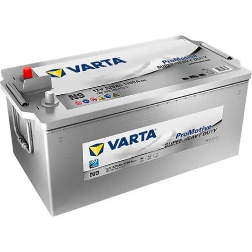 Varta N9 225ah    N9