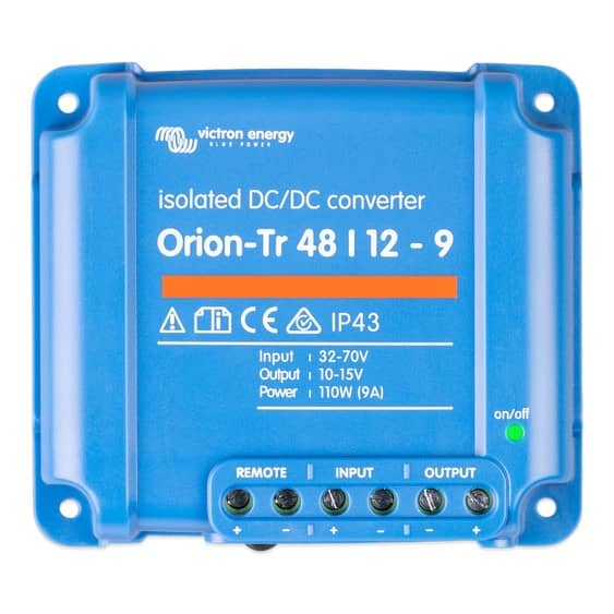 Victron Energy Orion-Tr DC-DC converter 48/12-9A (110W) Isolated   ORI481210110