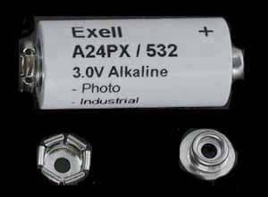 A24PX / 532 Battery 3.0v Alkaline    A24PX