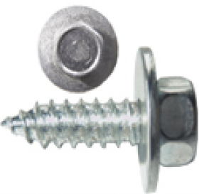 Self Tapping Screws 8 x 3/4 Hex-head BZP ( Single )   STW1