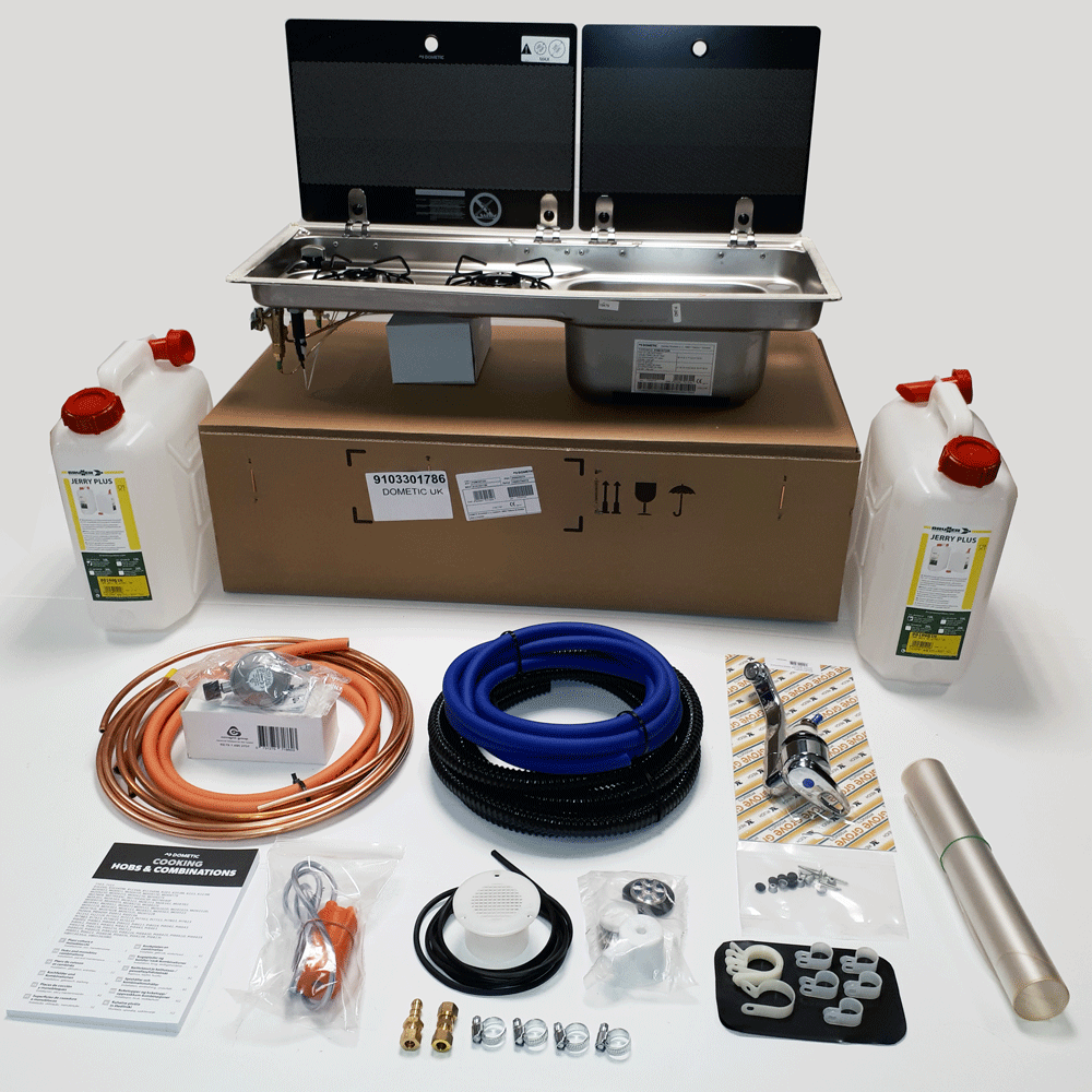 SMEV 9722R/H Sink + Installation Kit    9722R-SIK-12