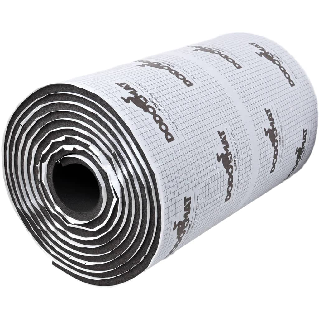 Dodomat Super Liner 12mm Roll 12mm Acoustic Liner, Self Adhesive – 6m Roll (3sq.m) DOD-SUPER12-ROLL