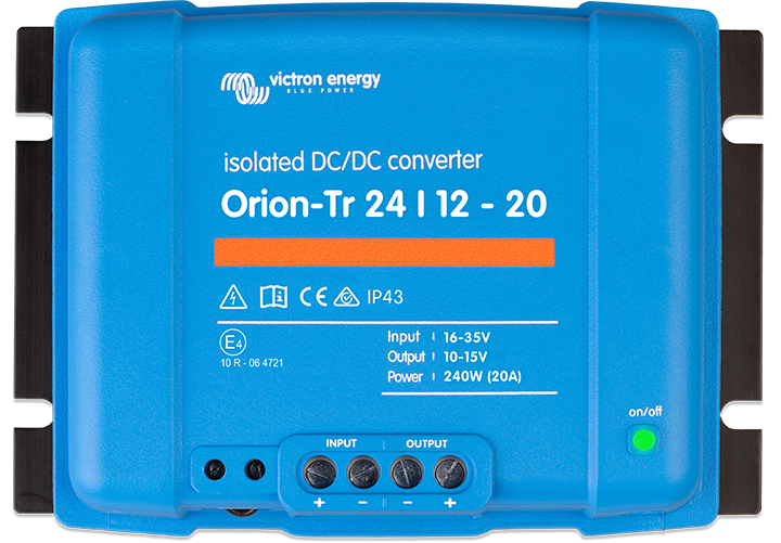 Victron Energy Orion-Tr DC-DC converter 24/12-9A (110W) Isolated   ORI241210110