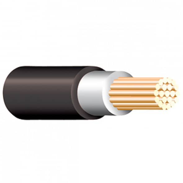 4mm Tri-Rated Panel Wire Black